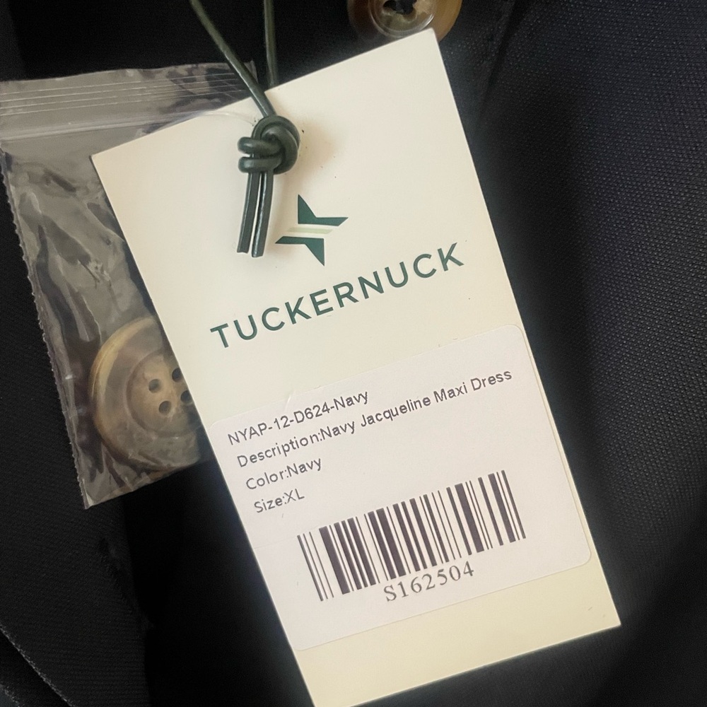 Tuckernuck Navy Jacqueline Maxi Dress - Picture 3 of 11